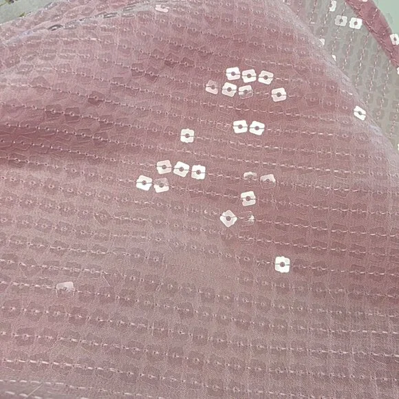 Bardot Aradia Sequin Halter Slip Dress, Pink, V-Neck, Event, Side Slit,  Size 4 - Picture 12 of 12